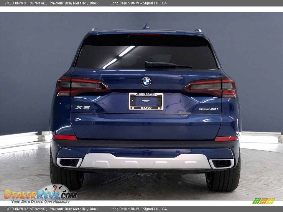 2020 BMW X5 sDrive40i Phytonic Blue Metallic / Black Photo #4