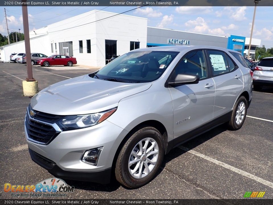 2020 Chevrolet Equinox LS Silver Ice Metallic / Ash Gray Photo #1