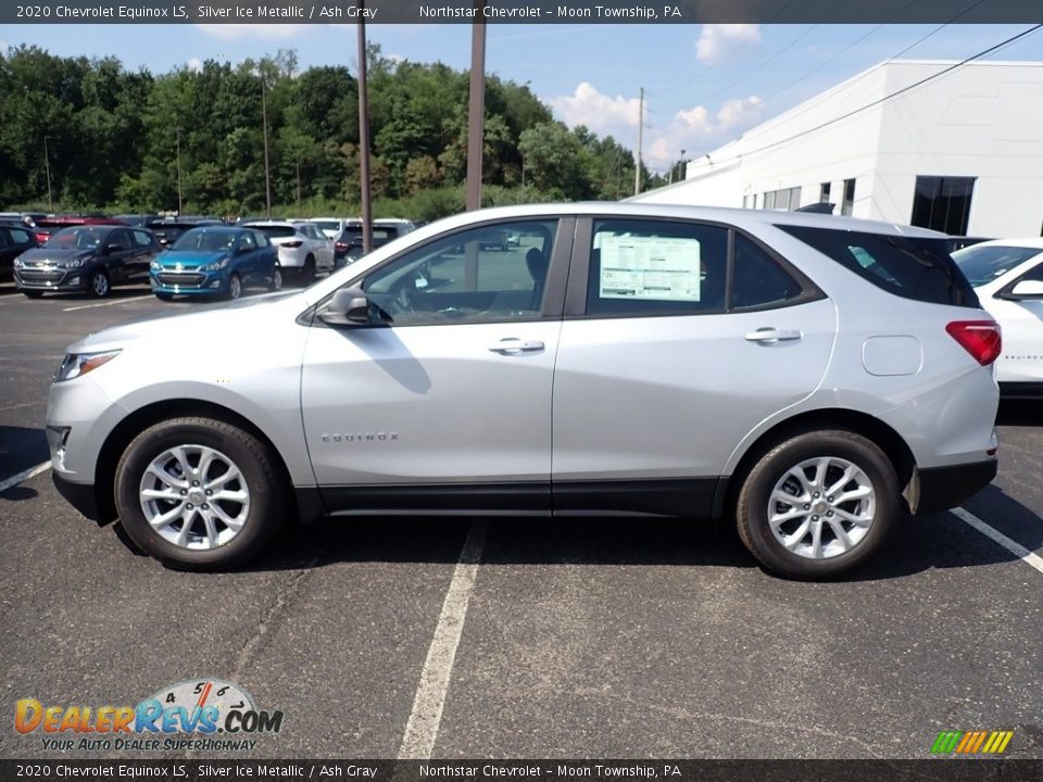 2020 Chevrolet Equinox LS Silver Ice Metallic / Ash Gray Photo #2