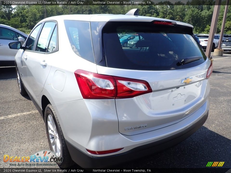 2020 Chevrolet Equinox LS Silver Ice Metallic / Ash Gray Photo #3