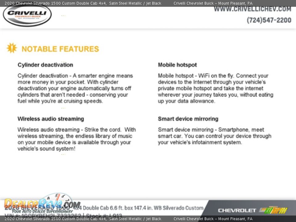 2020 Chevrolet Silverado 1500 Custom Double Cab 4x4 Satin Steel Metallic / Jet Black Photo #7