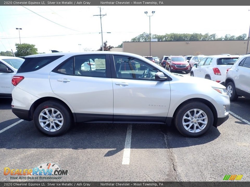 2020 Chevrolet Equinox LS Silver Ice Metallic / Ash Gray Photo #6