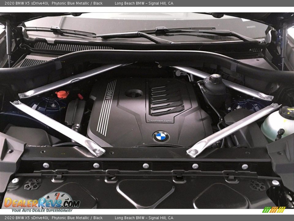 2020 BMW X5 sDrive40i Phytonic Blue Metallic / Black Photo #10