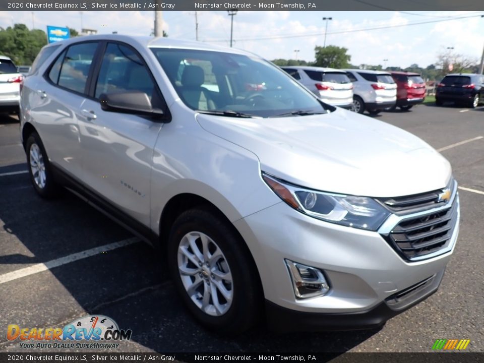 2020 Chevrolet Equinox LS Silver Ice Metallic / Ash Gray Photo #7