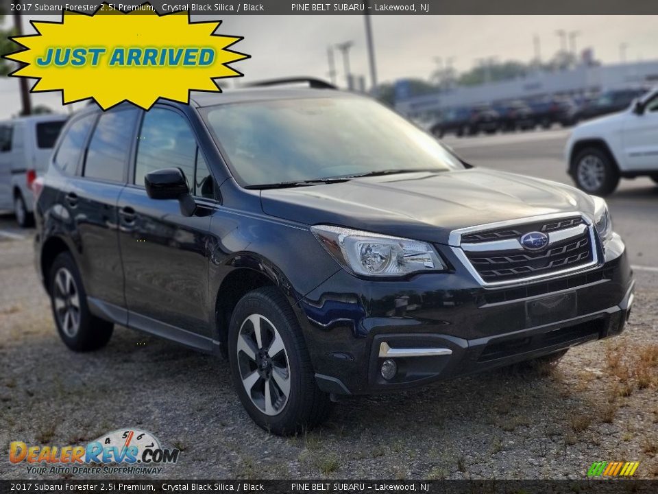 2017 Subaru Forester 2.5i Premium Crystal Black Silica / Black Photo #1