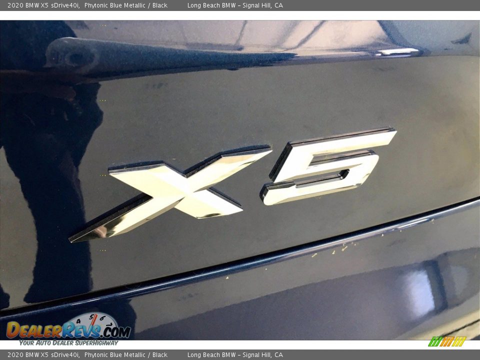 2020 BMW X5 sDrive40i Phytonic Blue Metallic / Black Photo #16
