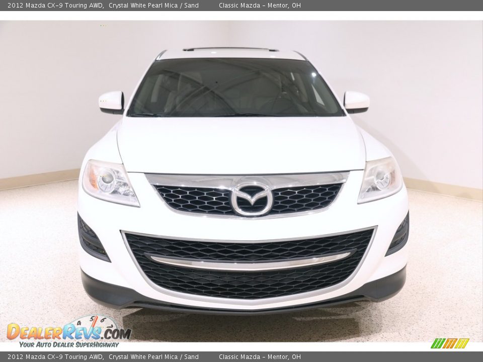 Crystal White Pearl Mica 2012 Mazda CX-9 Touring AWD Photo #2