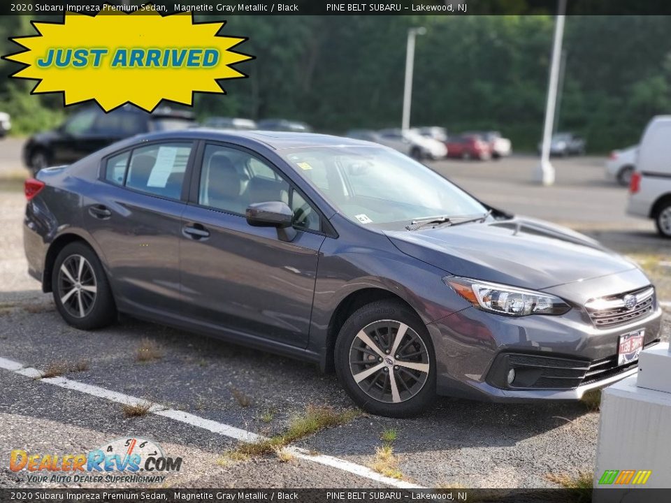 2020 Subaru Impreza Premium Sedan Magnetite Gray Metallic / Black Photo #1