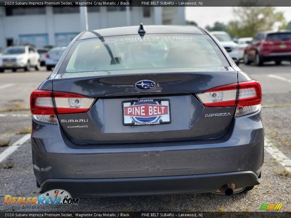 2020 Subaru Impreza Premium Sedan Magnetite Gray Metallic / Black Photo #2