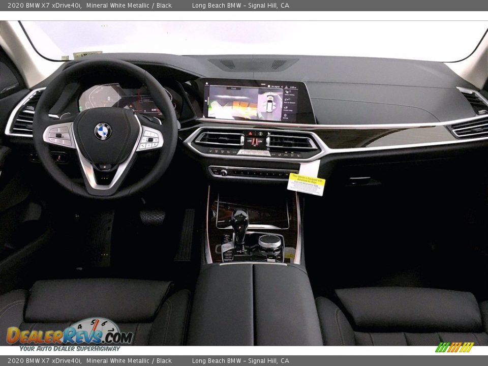 2020 BMW X7 xDrive40i Mineral White Metallic / Black Photo #5