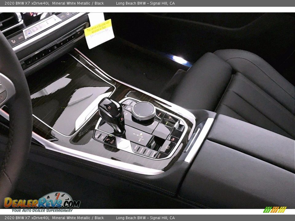 2020 BMW X7 xDrive40i Mineral White Metallic / Black Photo #8