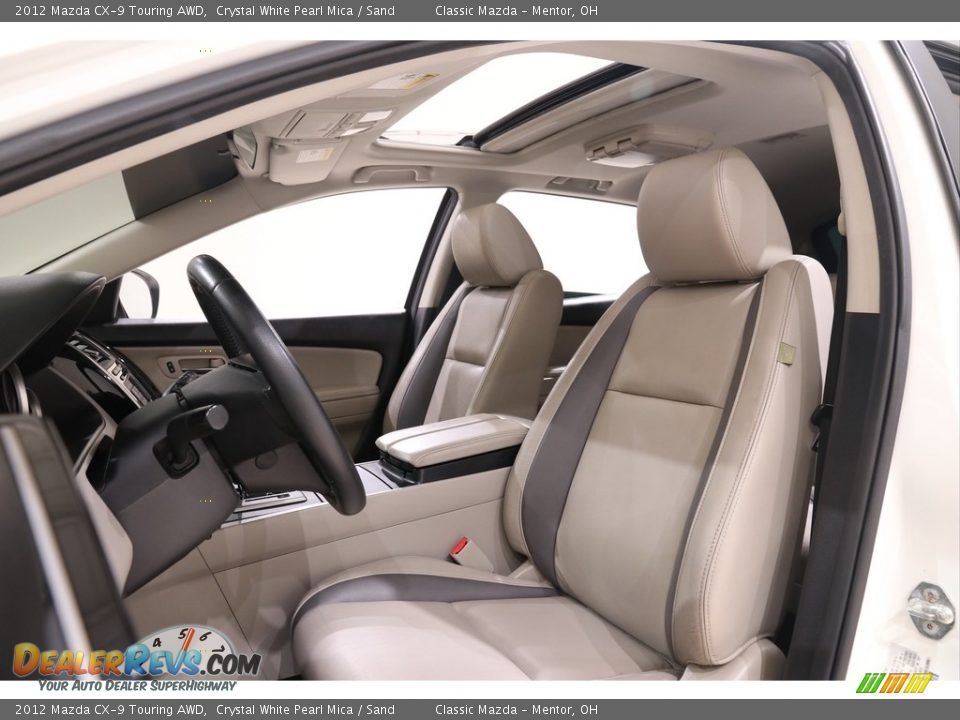 Front Seat of 2012 Mazda CX-9 Touring AWD Photo #9