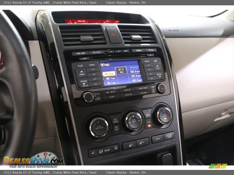 Controls of 2012 Mazda CX-9 Touring AWD Photo #17