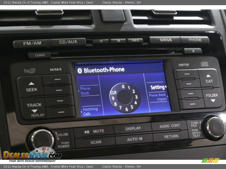 Controls of 2012 Mazda CX-9 Touring AWD Photo #19