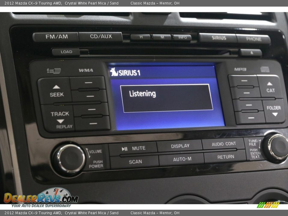 Controls of 2012 Mazda CX-9 Touring AWD Photo #22