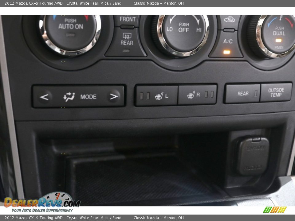 Controls of 2012 Mazda CX-9 Touring AWD Photo #24