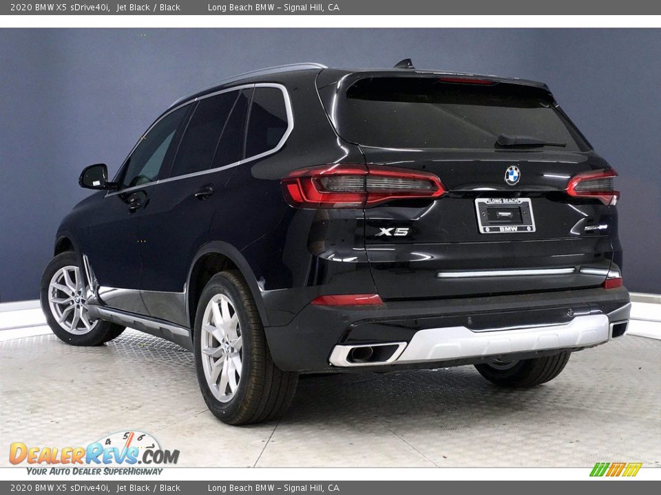 2020 BMW X5 sDrive40i Jet Black / Black Photo #3