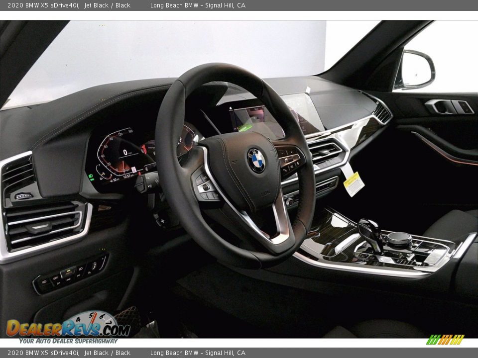 2020 BMW X5 sDrive40i Jet Black / Black Photo #7