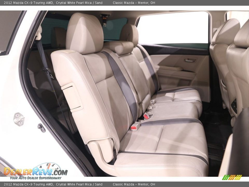 Rear Seat of 2012 Mazda CX-9 Touring AWD Photo #33