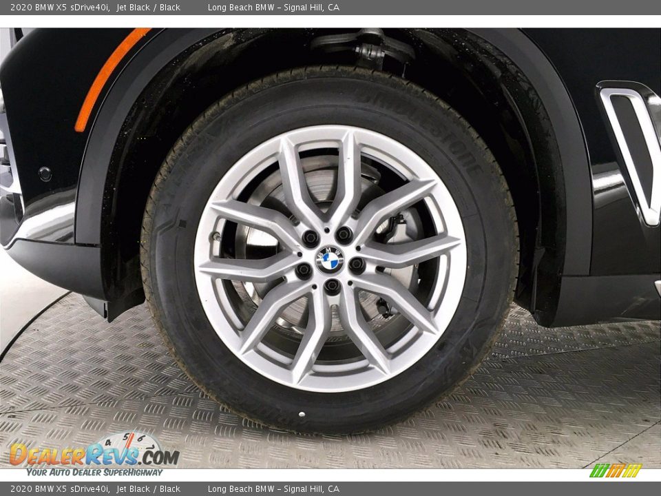 2020 BMW X5 sDrive40i Jet Black / Black Photo #12