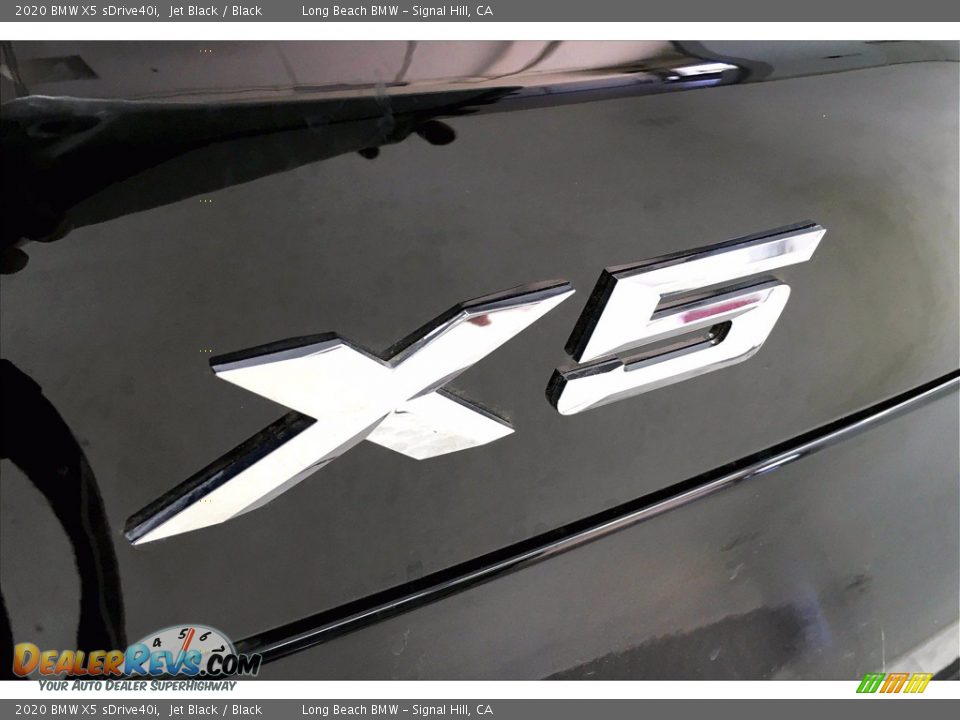 2020 BMW X5 sDrive40i Jet Black / Black Photo #16