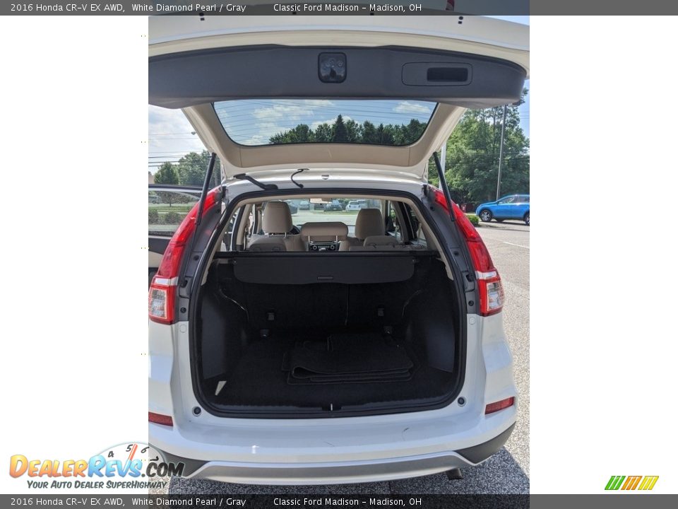 2016 Honda CR-V EX AWD White Diamond Pearl / Gray Photo #5