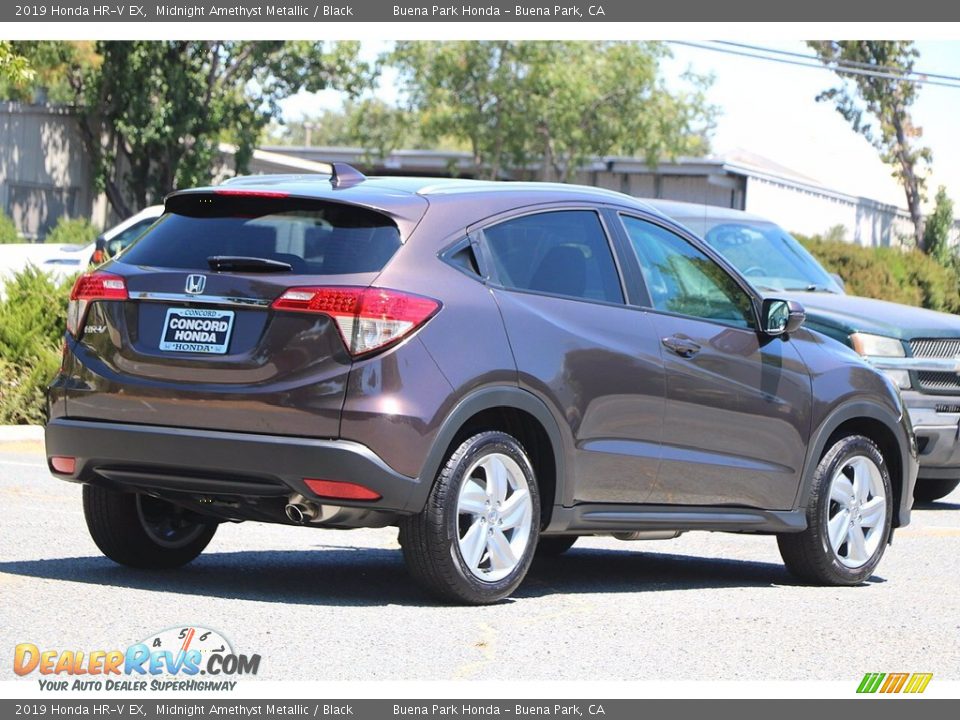 2019 Honda HR-V EX Midnight Amethyst Metallic / Black Photo #6