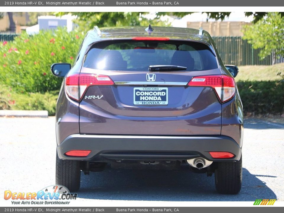 2019 Honda HR-V EX Midnight Amethyst Metallic / Black Photo #7