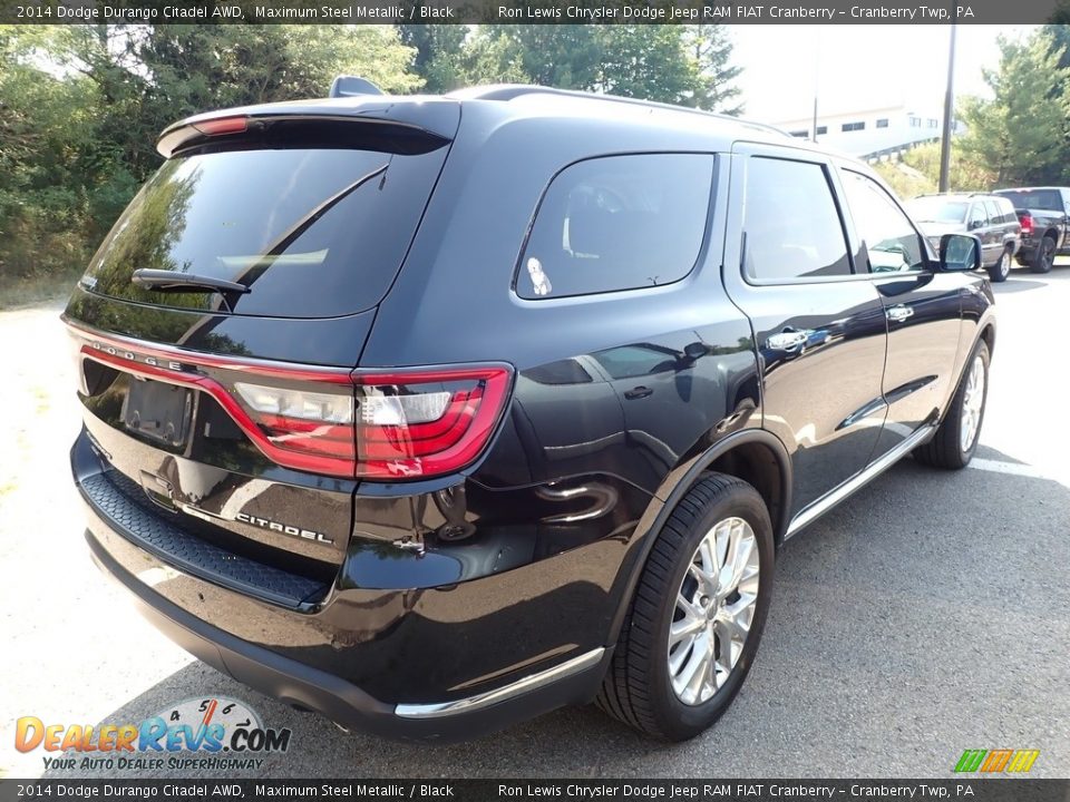 2014 Dodge Durango Citadel AWD Maximum Steel Metallic / Black Photo #3