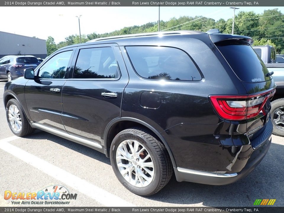 2014 Dodge Durango Citadel AWD Maximum Steel Metallic / Black Photo #4