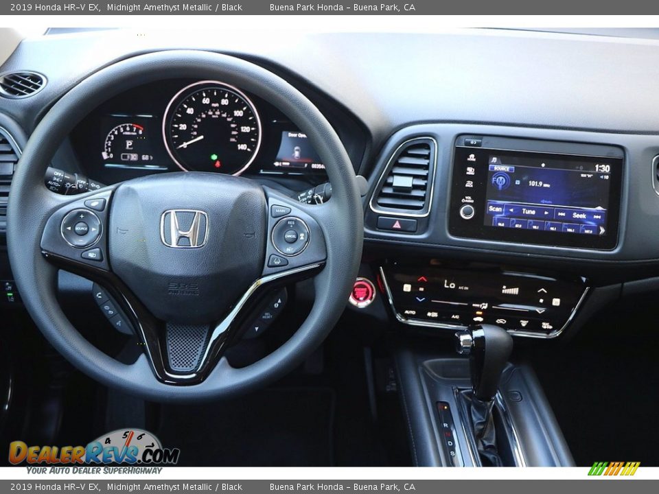 2019 Honda HR-V EX Midnight Amethyst Metallic / Black Photo #17