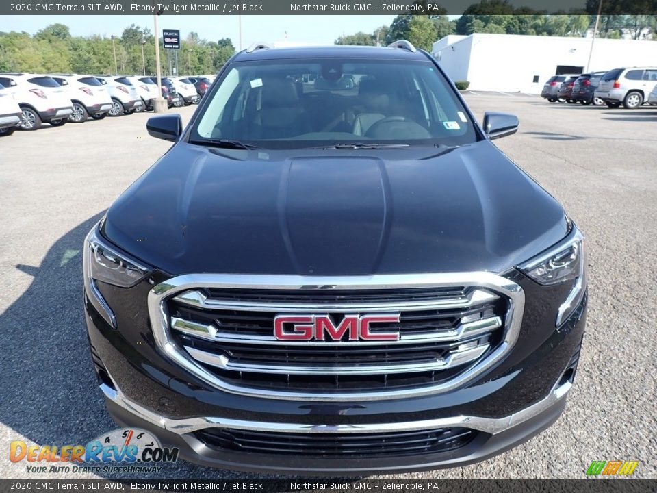 2020 GMC Terrain SLT AWD Ebony Twilight Metallic / Jet Black Photo #2
