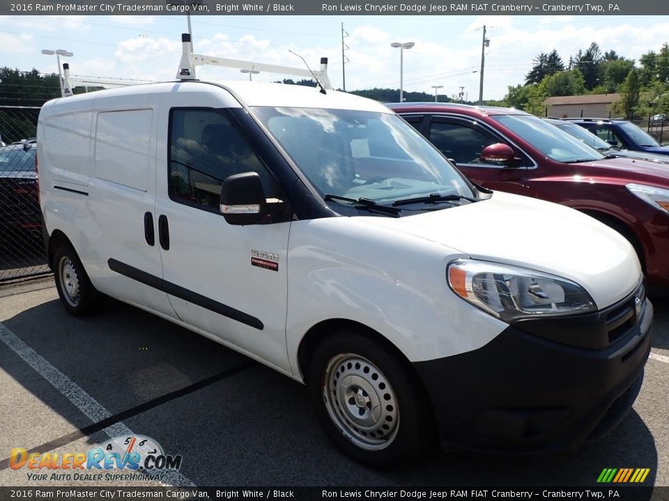 2016 Ram ProMaster City Tradesman Cargo Van Bright White / Black Photo #2