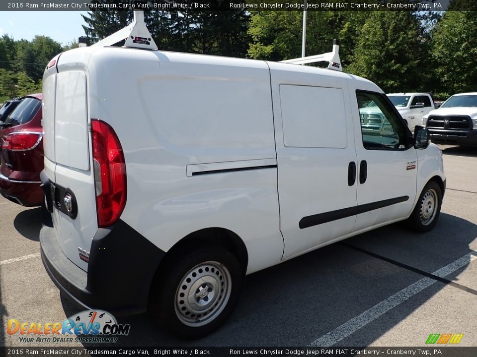 2016 Ram ProMaster City Tradesman Cargo Van Bright White / Black Photo #3