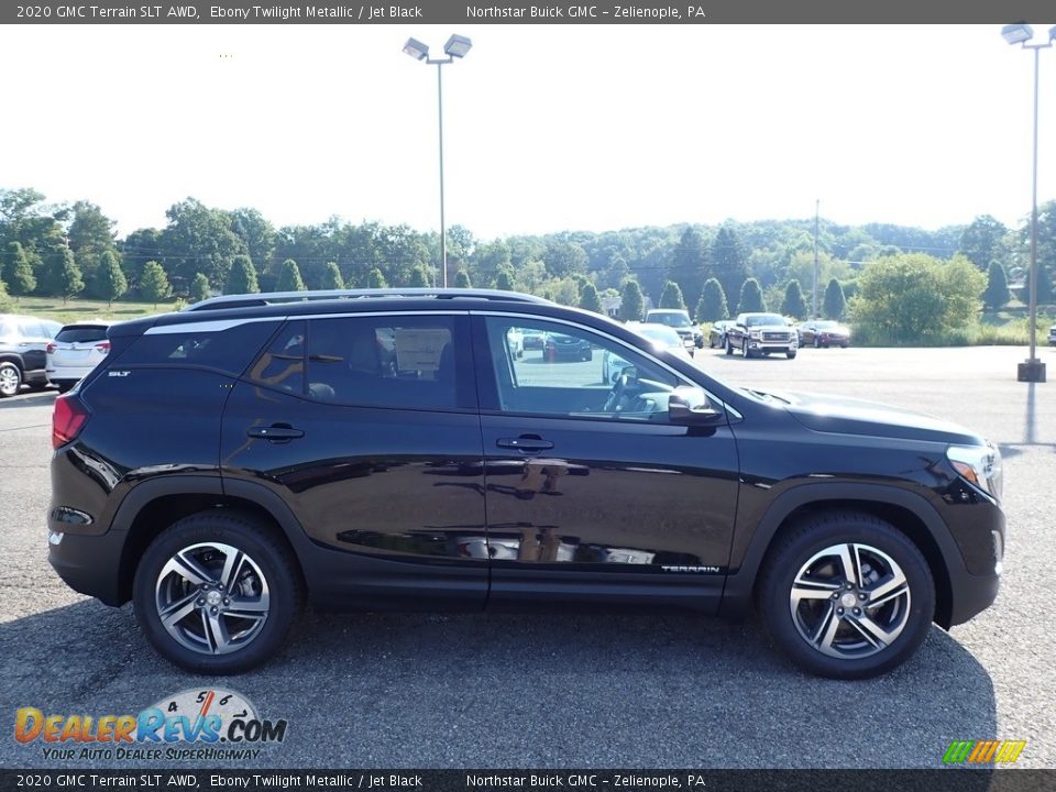2020 GMC Terrain SLT AWD Ebony Twilight Metallic / Jet Black Photo #4