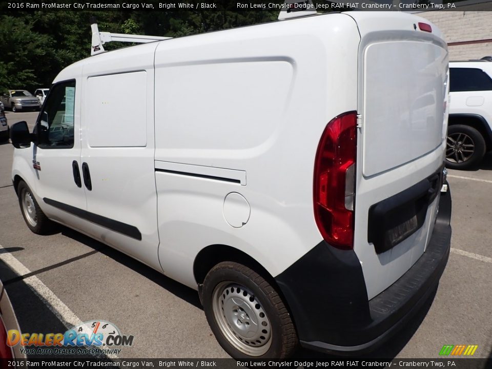 2016 Ram ProMaster City Tradesman Cargo Van Bright White / Black Photo #4