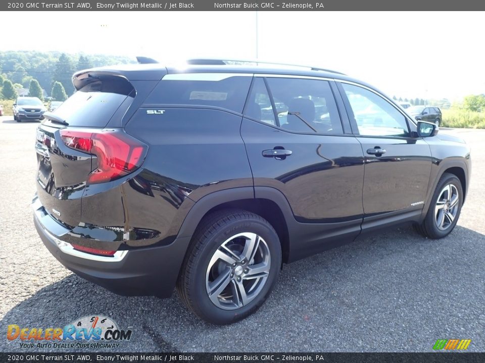 2020 GMC Terrain SLT AWD Ebony Twilight Metallic / Jet Black Photo #5