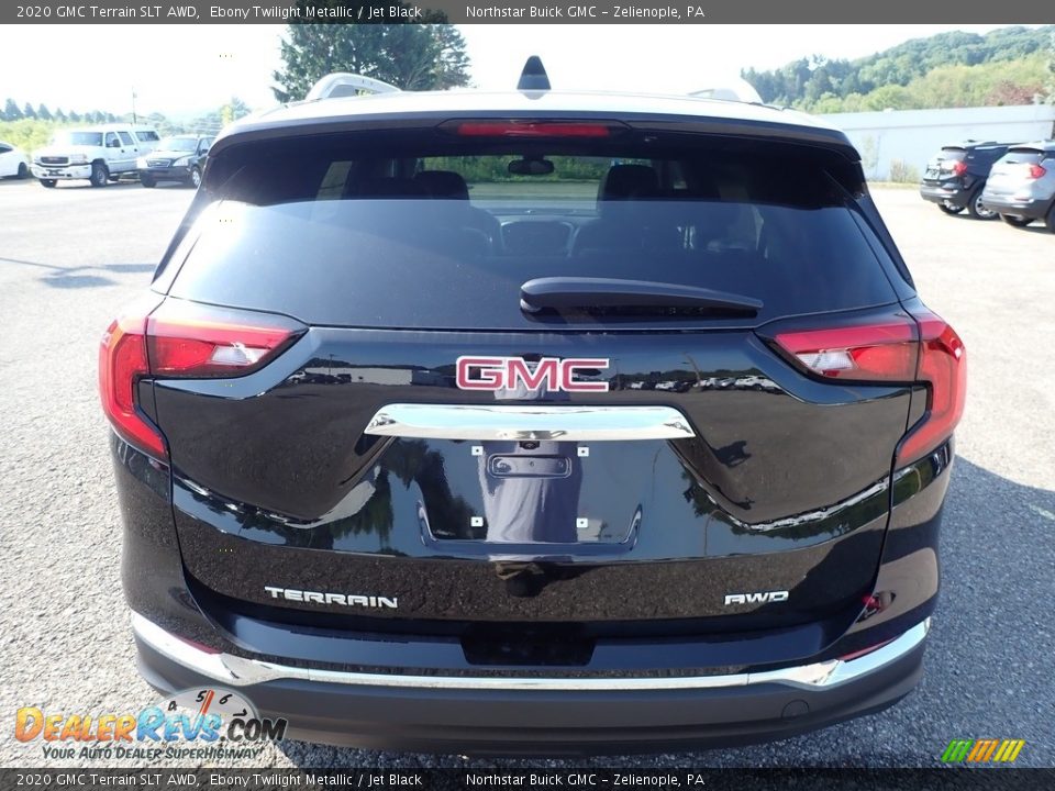2020 GMC Terrain SLT AWD Ebony Twilight Metallic / Jet Black Photo #6