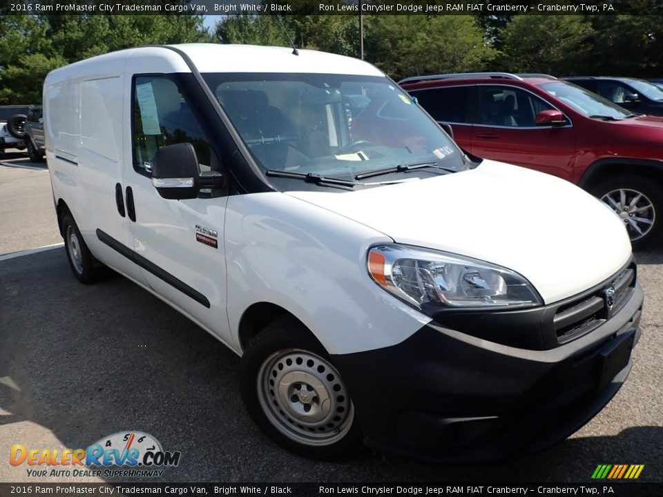 2016 Ram ProMaster City Tradesman Cargo Van Bright White / Black Photo #2