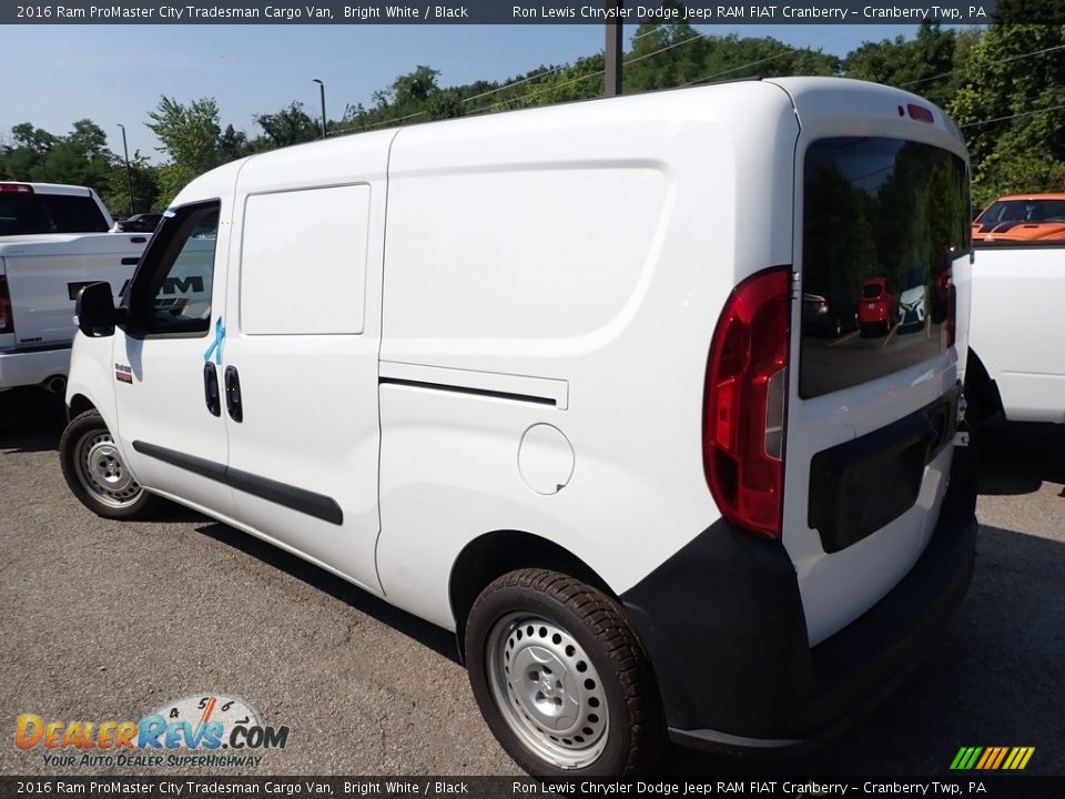 2016 Ram ProMaster City Tradesman Cargo Van Bright White / Black Photo #4