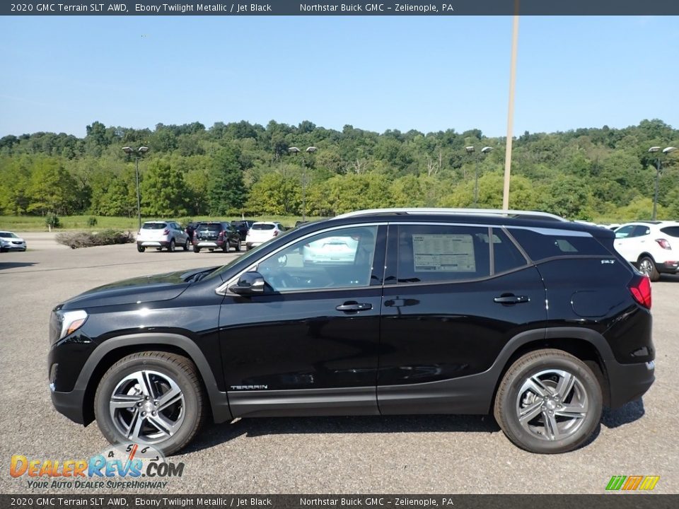 2020 GMC Terrain SLT AWD Ebony Twilight Metallic / Jet Black Photo #10