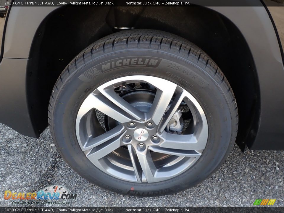 2020 GMC Terrain SLT AWD Ebony Twilight Metallic / Jet Black Photo #11