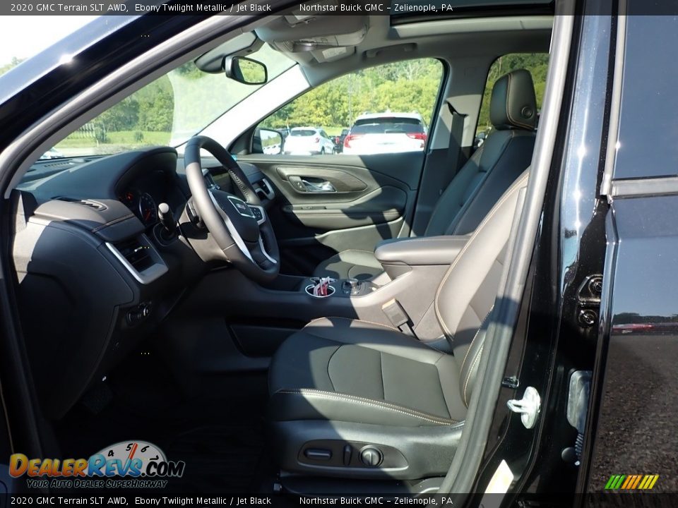 2020 GMC Terrain SLT AWD Ebony Twilight Metallic / Jet Black Photo #14