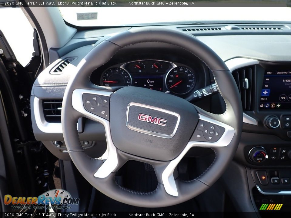 2020 GMC Terrain SLT AWD Ebony Twilight Metallic / Jet Black Photo #18
