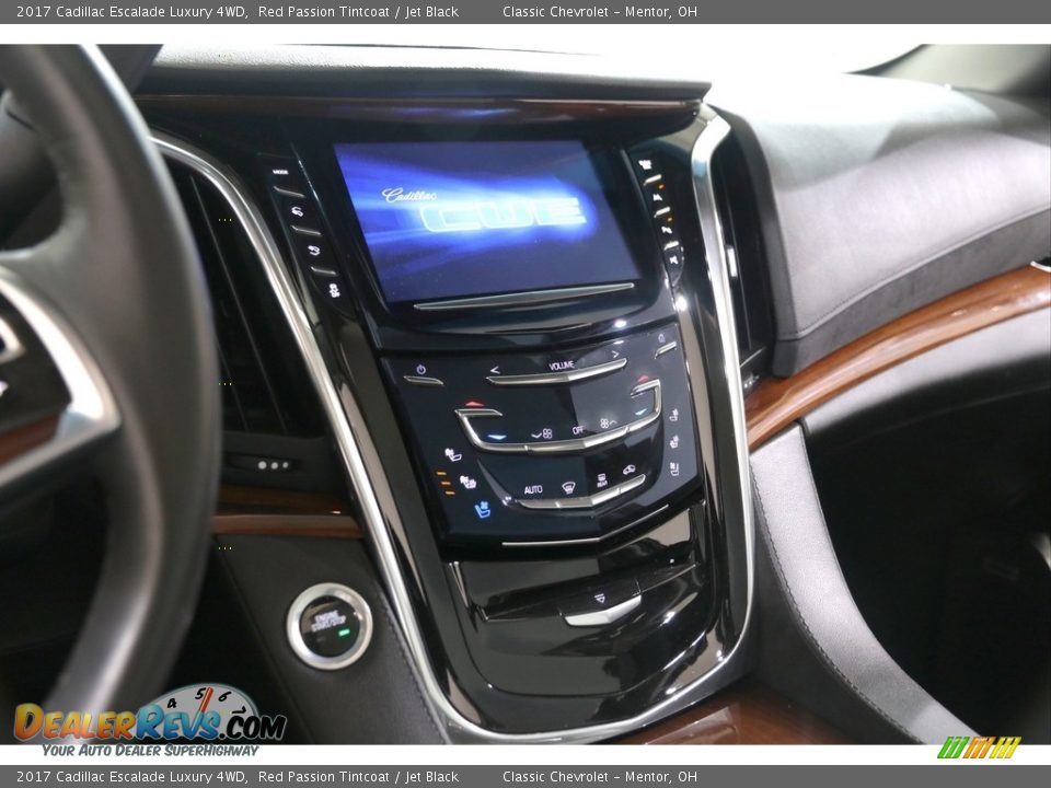 2017 Cadillac Escalade Luxury 4WD Red Passion Tintcoat / Jet Black Photo #11