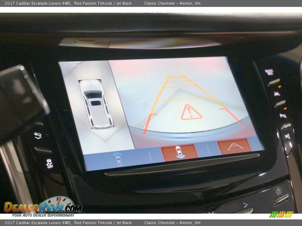 2017 Cadillac Escalade Luxury 4WD Red Passion Tintcoat / Jet Black Photo #23