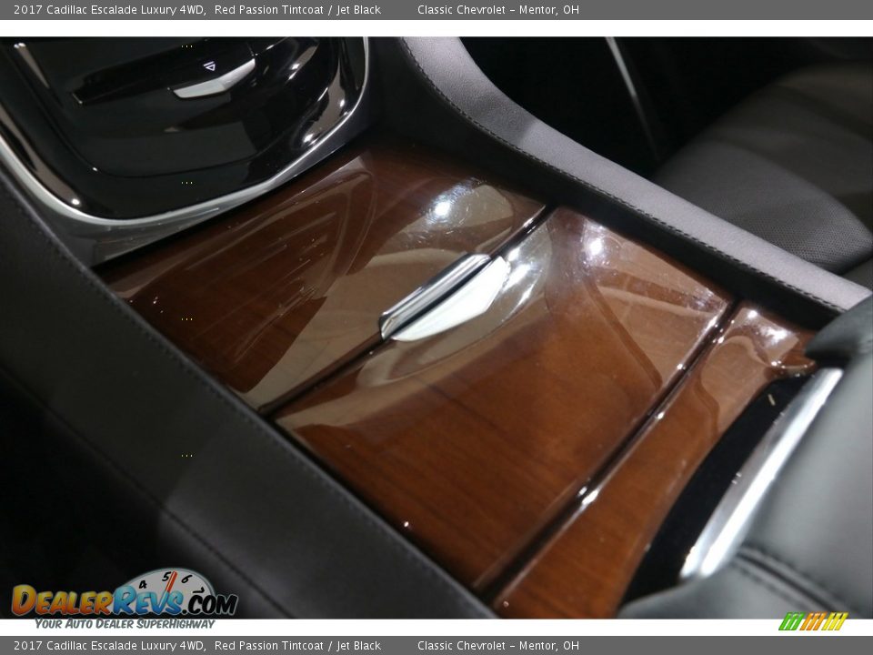 2017 Cadillac Escalade Luxury 4WD Red Passion Tintcoat / Jet Black Photo #24