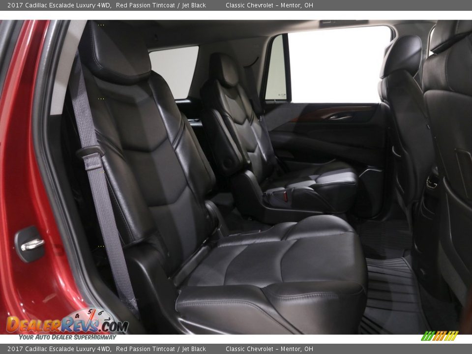 2017 Cadillac Escalade Luxury 4WD Red Passion Tintcoat / Jet Black Photo #27