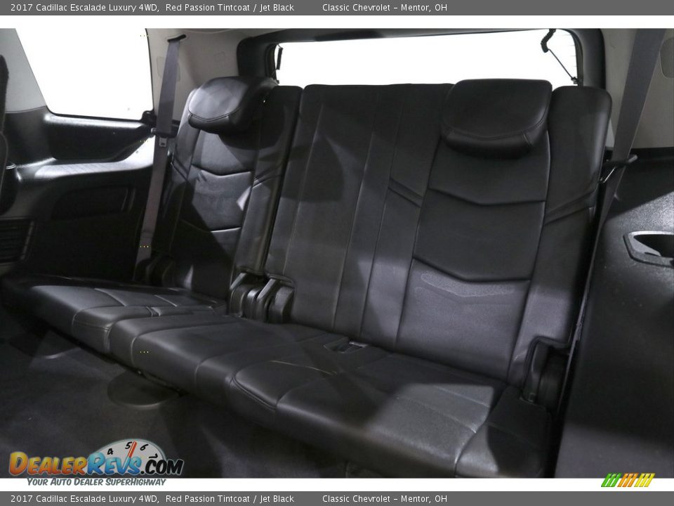 2017 Cadillac Escalade Luxury 4WD Red Passion Tintcoat / Jet Black Photo #29