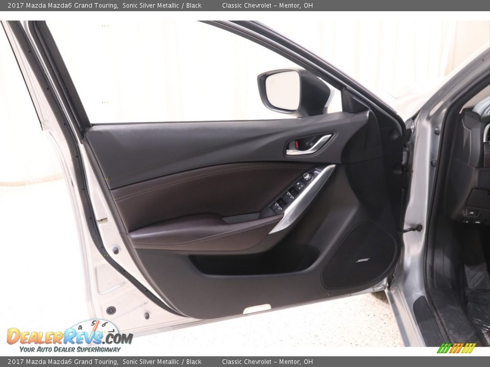 2017 Mazda Mazda6 Grand Touring Sonic Silver Metallic / Black Photo #4